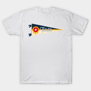 Tulsa Flag Pennant T-Shirt